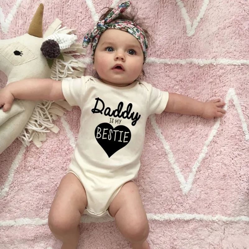 Baby Clothing Outlet - Daddy Is My Bestie Cute Baby