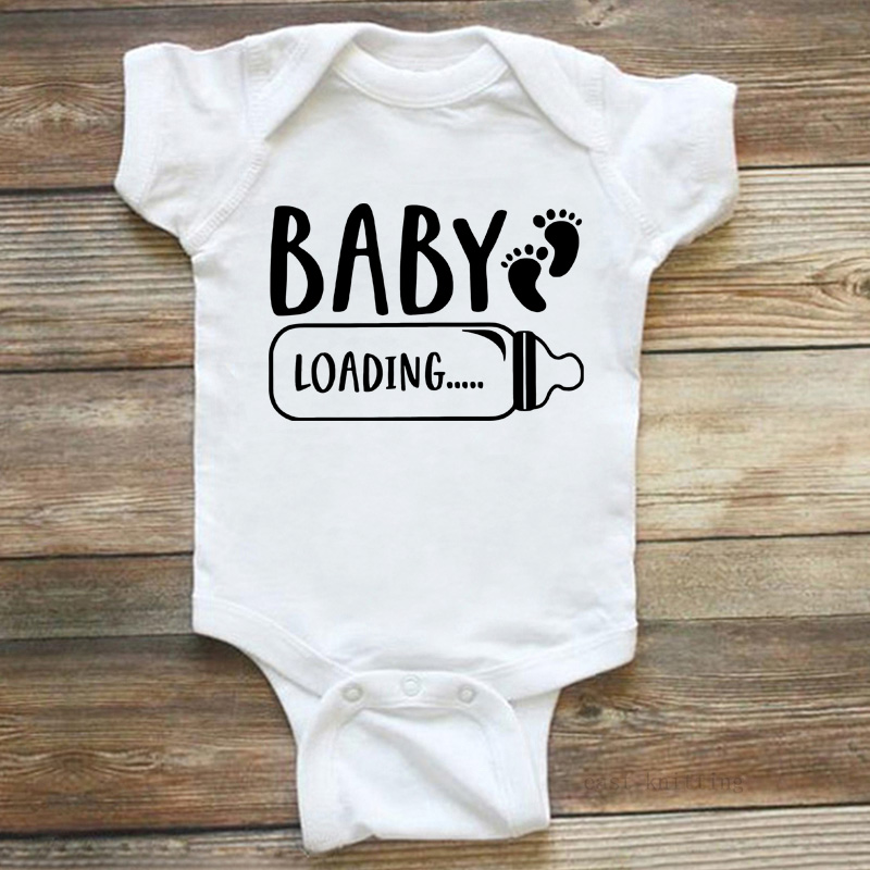 Baby Clothing Outlet - Baby Bottle Print Onesies Funny Casual