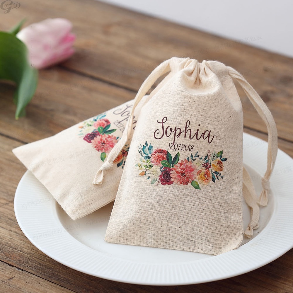 100pcs Custom Name Logo Weddin - Baby Clothing Logo 评论和价格