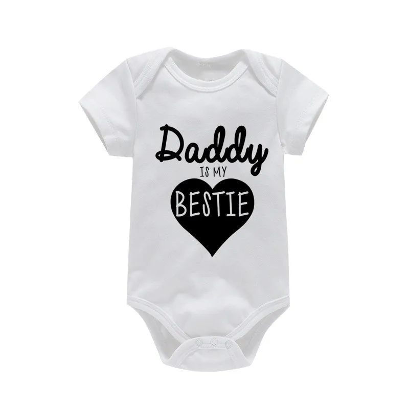 Daddy Is My Bestie Cute Baby B - Baby Clothing Outlet 评论和价格