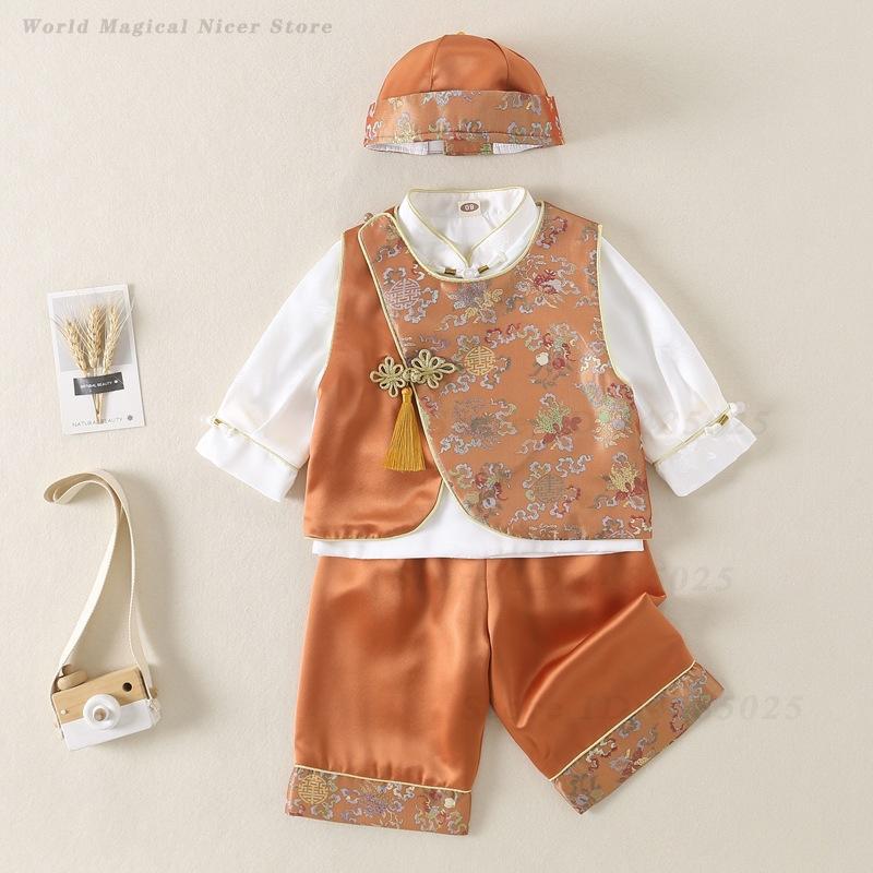 Spring Summer Baby Tang Suit K - Baby Clothing For Summer 评论和价格