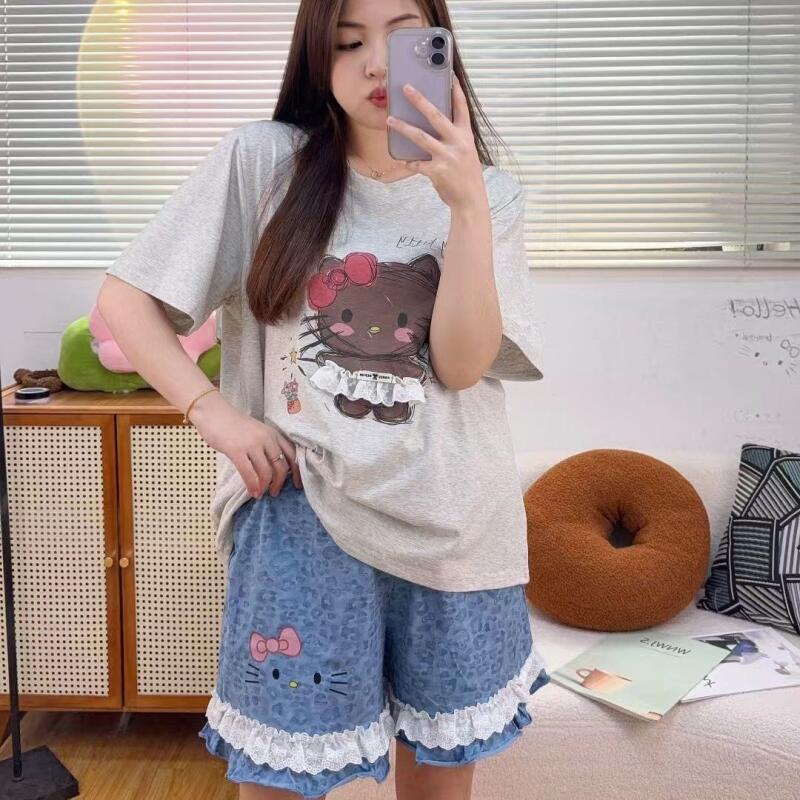 Popular Hello Kitty Summer Car - Summer Short Set 评论和价格