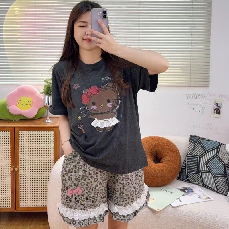 Popular Hello Kitty Summer Car - Summer Short Set 评论和价格