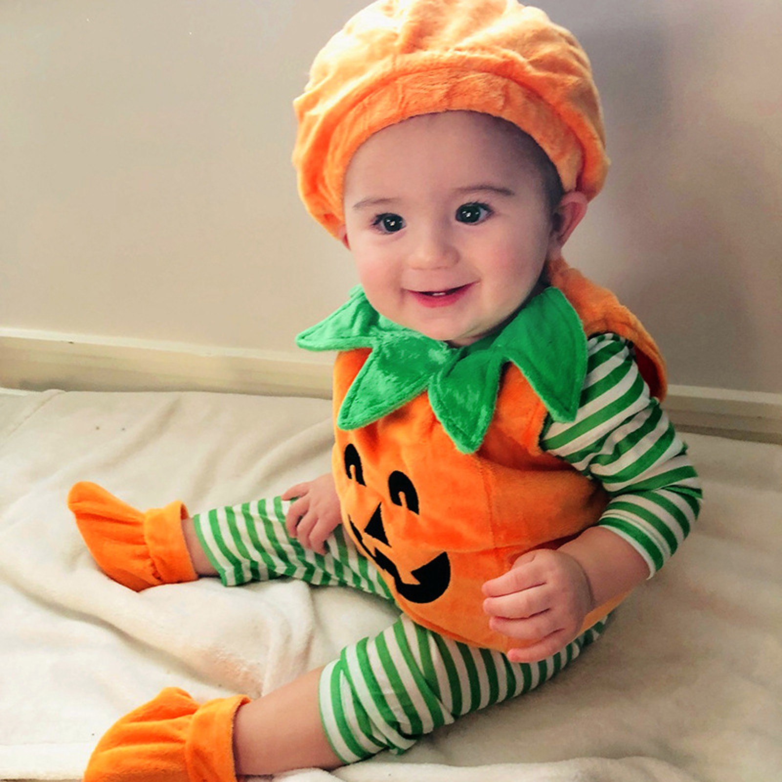 Halloween Pumpkin Costume Kids - Baby Clothing Discount 评论和价格