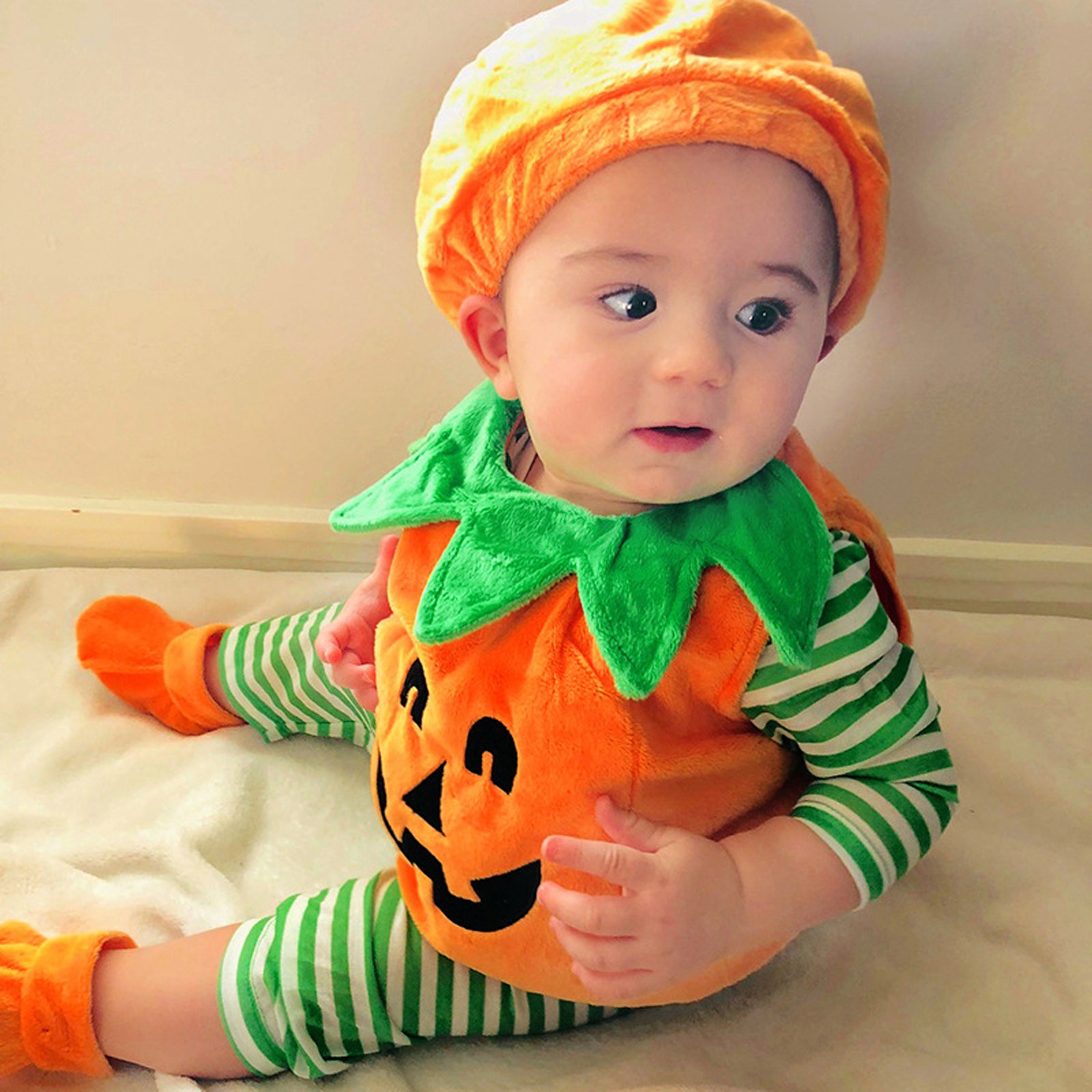 Halloween Pumpkin Costume Kids - Baby Clothing Discount 评论和价格