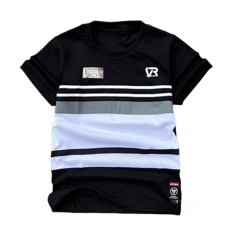 Fashion Color Block Kids Boys  - Baby Clothing Logo 评论和价格