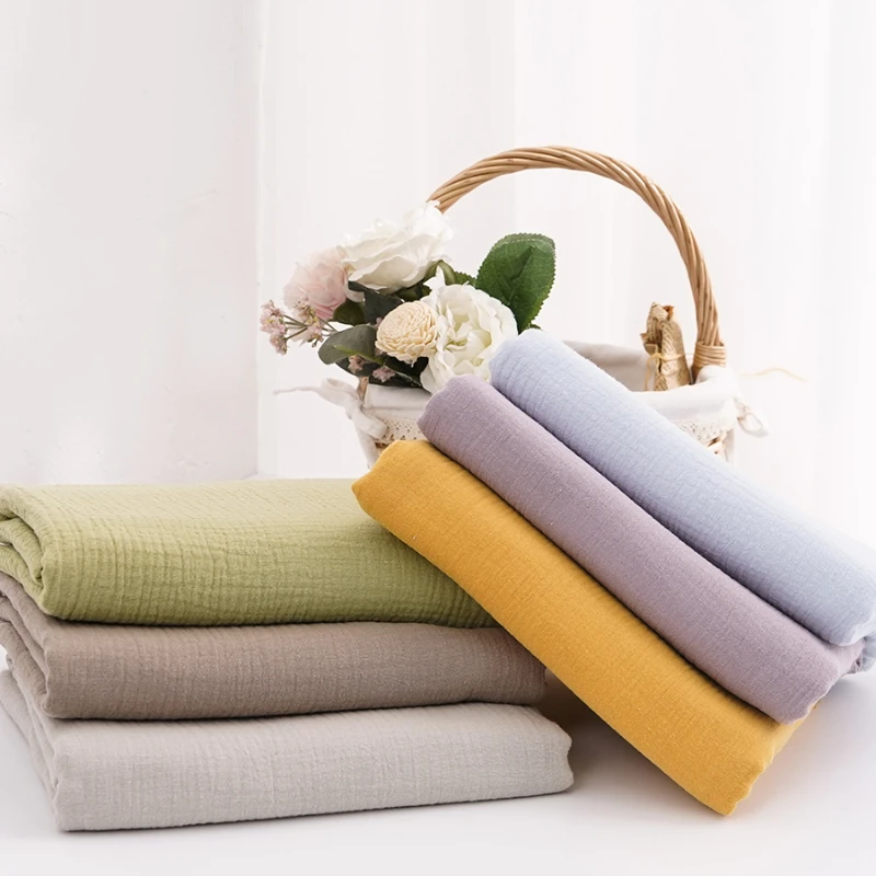 100% Cotton Double-layer Wrink - Baby Clothing Organic Cotton 评论和价格