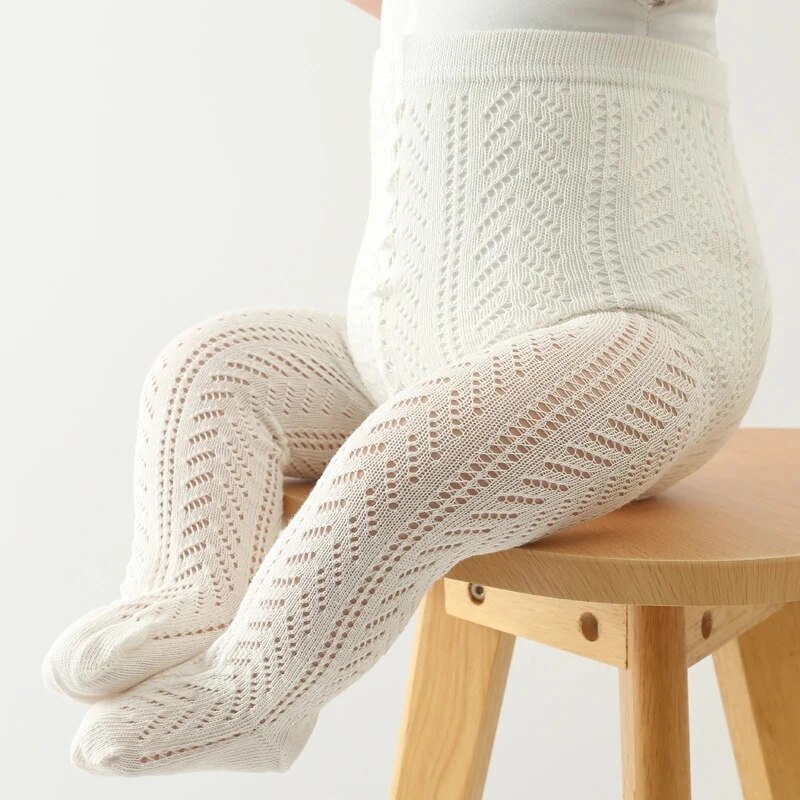 Summer Baby Girls Tights Hollo - Baby Clothing For Summer 评论和价格