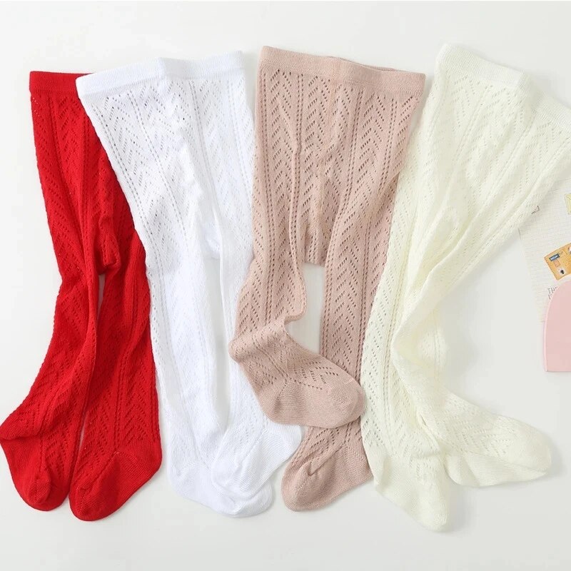 Summer Baby Girls Tights Hollo - Baby Clothing For Summer 评论和价格