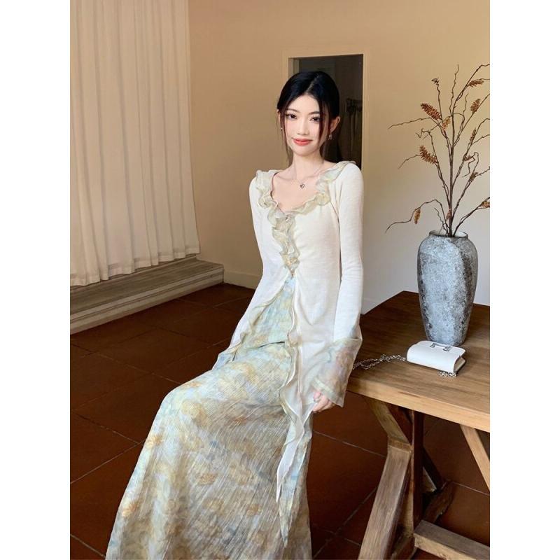 Women's Two Piece Set Ruffle T - Summer Short Set 评论和价格
