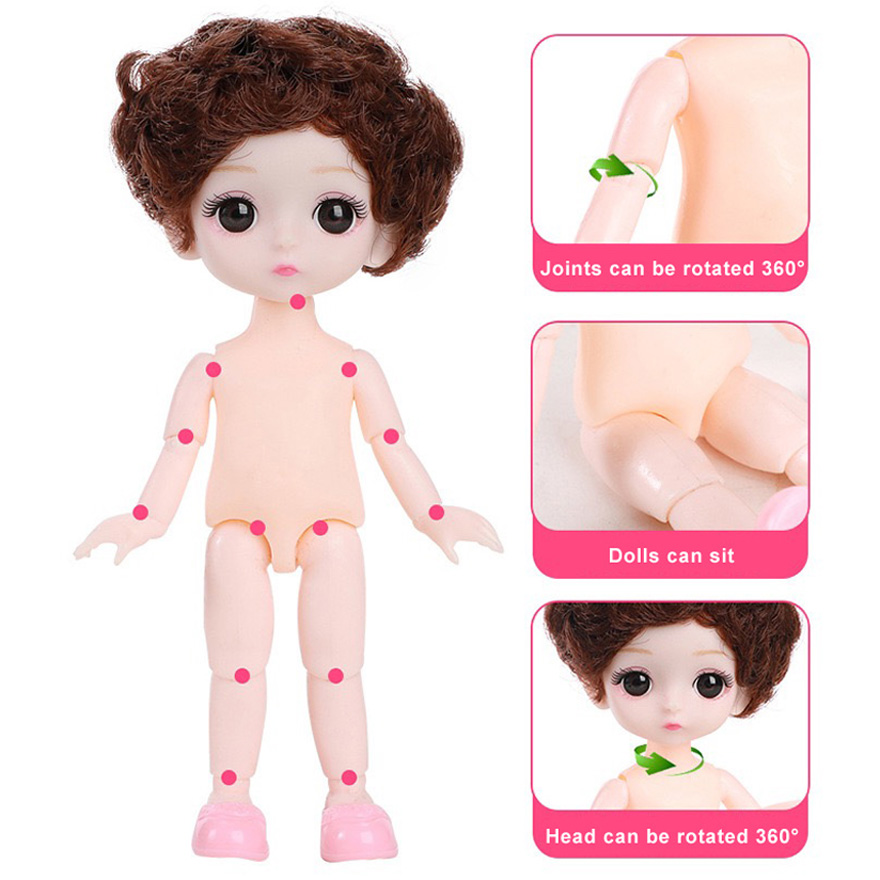 Doll For Girl Toy BJD Mini Dol - Baby Clothing Discount 评论和价格